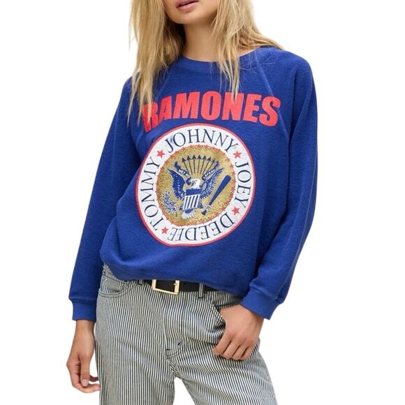 DAYDREAMER Ramones Gold Seal Reverse Raglan Size S New w/o Tag MSRP $145 - Picture 6 of 16